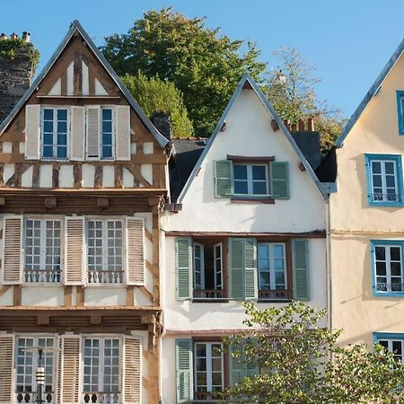 Charmant Studio A Colombages Morlaix Buitenkant foto