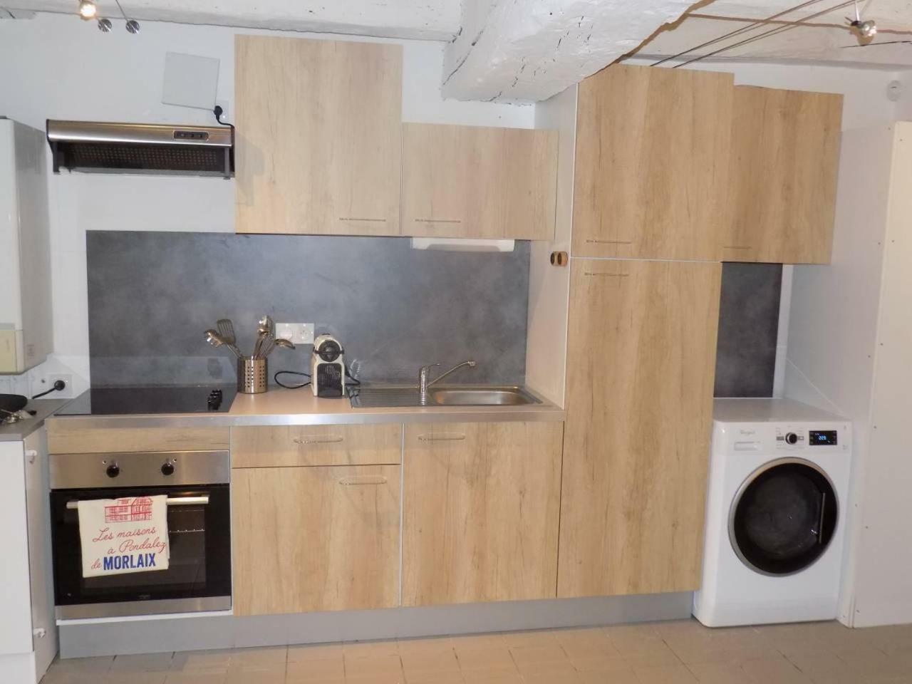 Charmant Studio A Colombages Morlaix Buitenkant foto