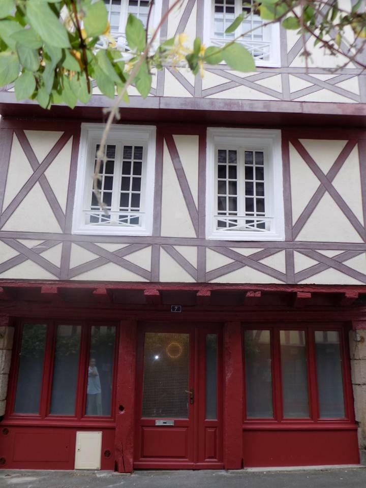 Charmant Studio A Colombages Morlaix Buitenkant foto