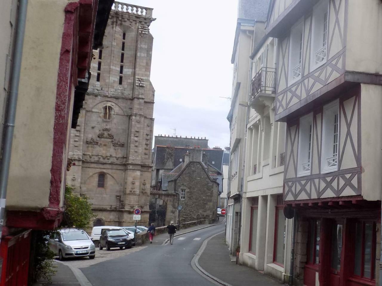 Charmant Studio A Colombages Morlaix Buitenkant foto