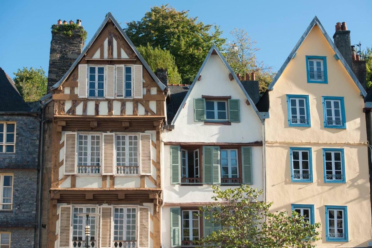 Charmant Studio A Colombages Morlaix Buitenkant foto